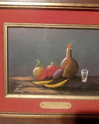 quadretti vintage dipinti a mano 