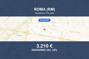 Immobile in asta di 7 m² a Roma