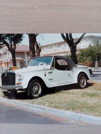 Vintage  car cabriolet  Fiat Seat orsa spring 850