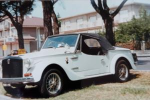 Vintage  car cabriolet  Fiat Seat orsa spring 850