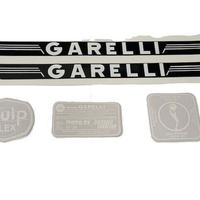 GARELLI GULP FLEX kit completo ADESIVI COLORE NERO
