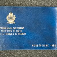 SAN MARINO 1989 DIVISIONALE  1000 LIRE ARGENTO