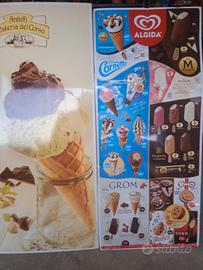 2 Insegne laminate gelati 