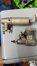 Motore supertigre g45 aeromodello