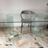 Tavolo vetro 180cm