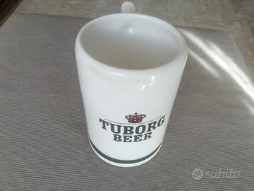 Boccale ceramica birra Tuborg 