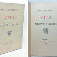 VITA; NUOVE LIRICHE - LUISA ANZOLETTI 1904