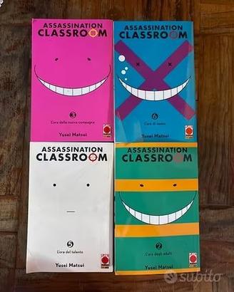 4 Volumi di Assassionation Classroom