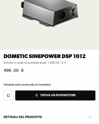 Inverter 12/220v max 1000w