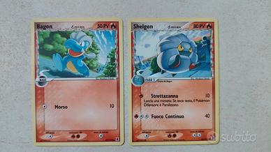 Bagon 57/113 e Shelgon 53/113 Ex delta species Pok