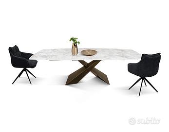 Nuovi tavoli design allungabili in ceramica