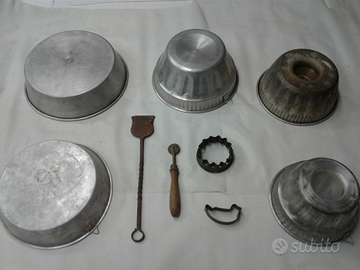 Paletta tagliapasta, rotella, stampi alluminio