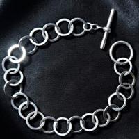 Braccialetto in Argento 925 rodiato Made in Italy 