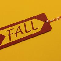 Segnalibro tema Autunno - 12x3,5cm (LxA)