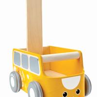 Carrellino primi passi legno Van Walker Plan Toys
