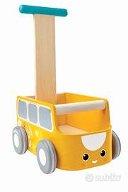 Carrellino primi passi legno Van Walker Plan Toys
