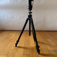 Cavalletto Manfrotto 190PROB + 2 Teste