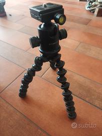 cavalletto Joby gorillapod + testa a sfera xiletu