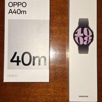 telefono “OPPO” e orologio Galaxy Watch 6