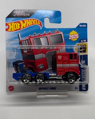 Optimus Prime hot wheels mattel
