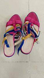 Sandali Donna Scamosciati