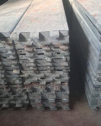 pedane metalliche da ponteggio+fermapiedi 