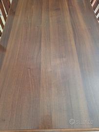 Tavolo Lube Velia 160×80 con prolunga + 6 sedie