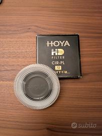 Filtro polarizzatore circolare Hoya HD 72mm