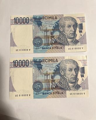Oppia Consecutiva 10.000 Lire VoltaCiampi/Stevani