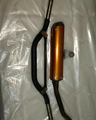 Silenziatore hgs manubrio plastiche copri carter .