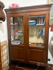 Vetrina in legno le fabie