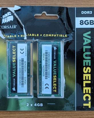 Corsair DDR3 1333MHz 8GB