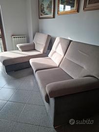 divano con penisola angolare 