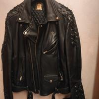 chiodo in vera pelle Ixs