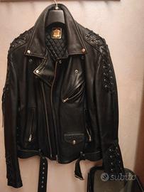 chiodo in vera pelle Ixs