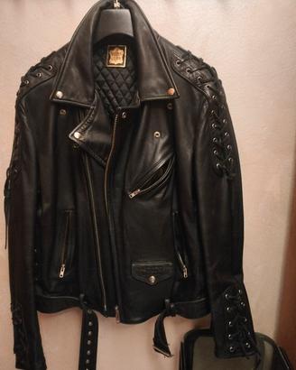 chiodo in vera pelle Ixs