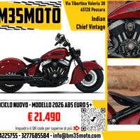 Indian Chief Vintage 2026