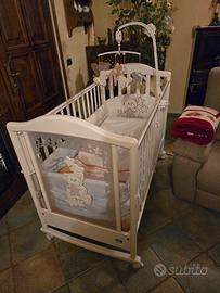 Lettino palli buanco