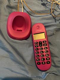 Motorola telefono cordless fisso pink