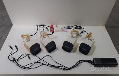 KIT n.6 TELECAMERE Dahua/Hikvision 2MPX Full HD