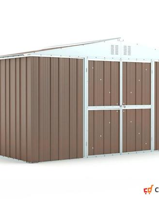 Box lamiera deposito Acciaio 403x269 tortora