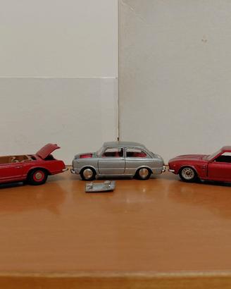 Mercury 1:43 Fiat 850 no Politoys Mebetoys Dinky 