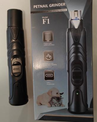 taglia unghie cani e gatti elettrico 