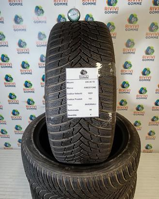 245 45 19 firestone invernali 90%