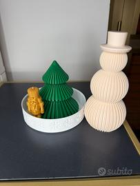 Set decorazioni addobbi natalizi