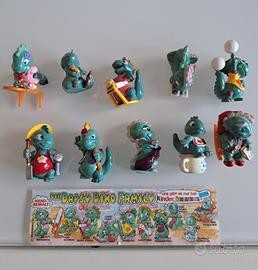 KINDER SORPRESA DINO FAMILY 1997 +1 CARTINA 