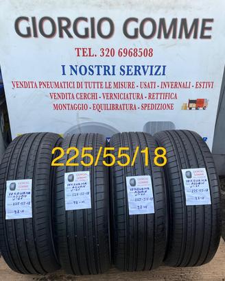 Gomme 225/55/18 Nuove e usate