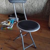 Sgabello pieghevole