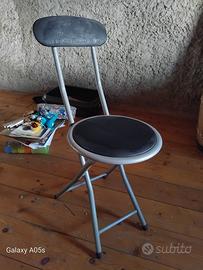 Sgabello pieghevole