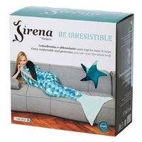 Coperta avvolgente a coda di pesce SIRENA
